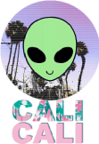 maglietta Californian Alien
