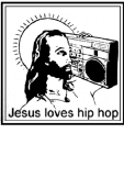 maglietta Hip hop Jesus