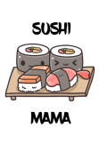 maglietta Sushi Mama