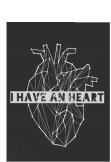 maglietta I HAVE AN HEART// boy Tshirt