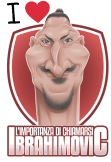 maglietta maglietta l'importanza di chiamarsi Ibrahimovic