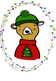 maglietta Orso Natale