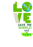 maglietta save the planet