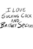 maglietta I love britney spears