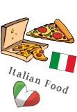 maglietta Italian Food