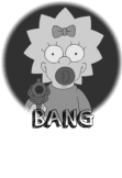 maglietta Maggie Simpson 