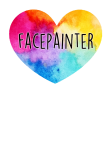 maglietta Cuor di facepainter