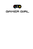 maglietta Gamer Girl