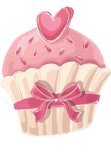 maglietta cupcake