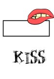 maglietta kiss are for everyone