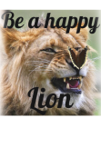 maglietta Be A Happy Lion
