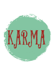 maglietta questione di Karma uomo