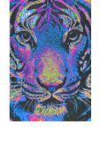 maglietta psychedelic cat