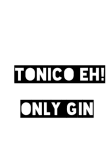 maglietta Gin tonic