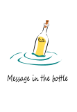 maglietta Message in the bottle