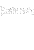 maglietta Death note