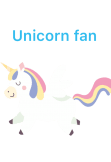 maglietta Unicorn Fan