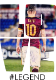 maglietta Totti a legend