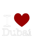 maglietta i love dubai