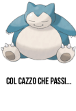 maglietta snorlax