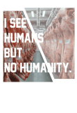 maglietta i see human but no humanity