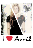 maglietta I love Avril