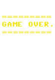 maglietta Game Over