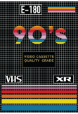 maglietta 90s video cassette