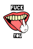 maglietta Fuck you T-Shirt