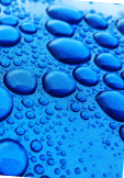 maglietta blue droplets