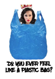 maglietta Katy Perry plastic bag