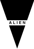 maglietta triangle alien 