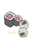 maglietta sushii
