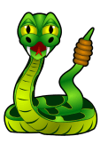 maglietta serpente 