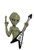 maglietta alien_rock