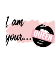 maglietta Canotta Sono la tua regina 'I'm your Queen' 