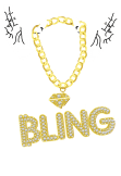 maglietta Bling for true lovers of trap music and money;