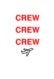 maglietta CREW