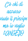 maglietta angelo azzurro 