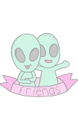 maglietta friend alien