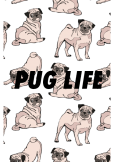 maglietta pug life