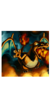 cover Charizard t-shirt