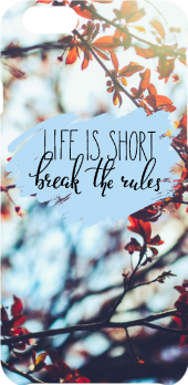 cover Life is short, break the rules