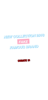 cover FAKE FAMOUS BRAND SS2018