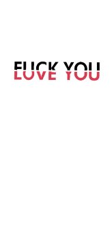 cover fuck you/love you