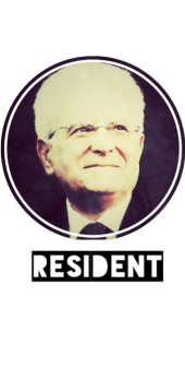 cover RESIDENT tee