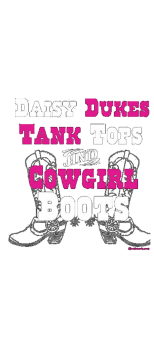 cover Daisy Dukes Tank Tops & Cowgirl Boots
