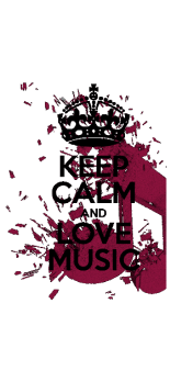 cover Keep Calm and Love Music