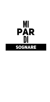 cover a me mi par di sognare