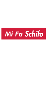 cover Mi fa schifo